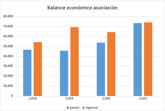 Balance economico asociacion
